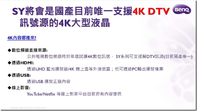 BenQ 4K HDR护眼大型液晶SY系列_产品介绍资料_页面_22