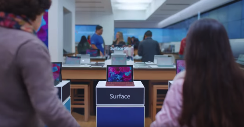 Surface Go 广告 ,屏幕快照 2018 12 05 下午2 24 43