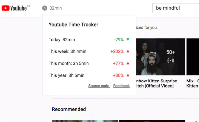YouTube™ Time Tracker ,屏幕快照 2019 02 09 上午8 55 01