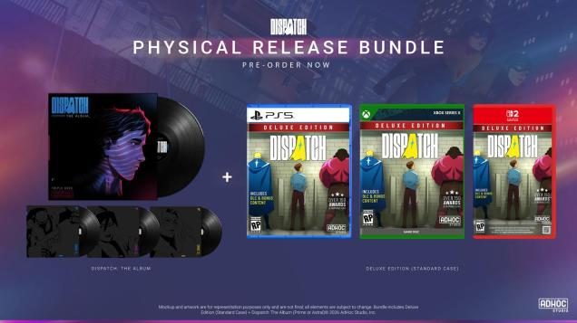 Dispatch Gets Physical Edition with Vinyl Soundtrack