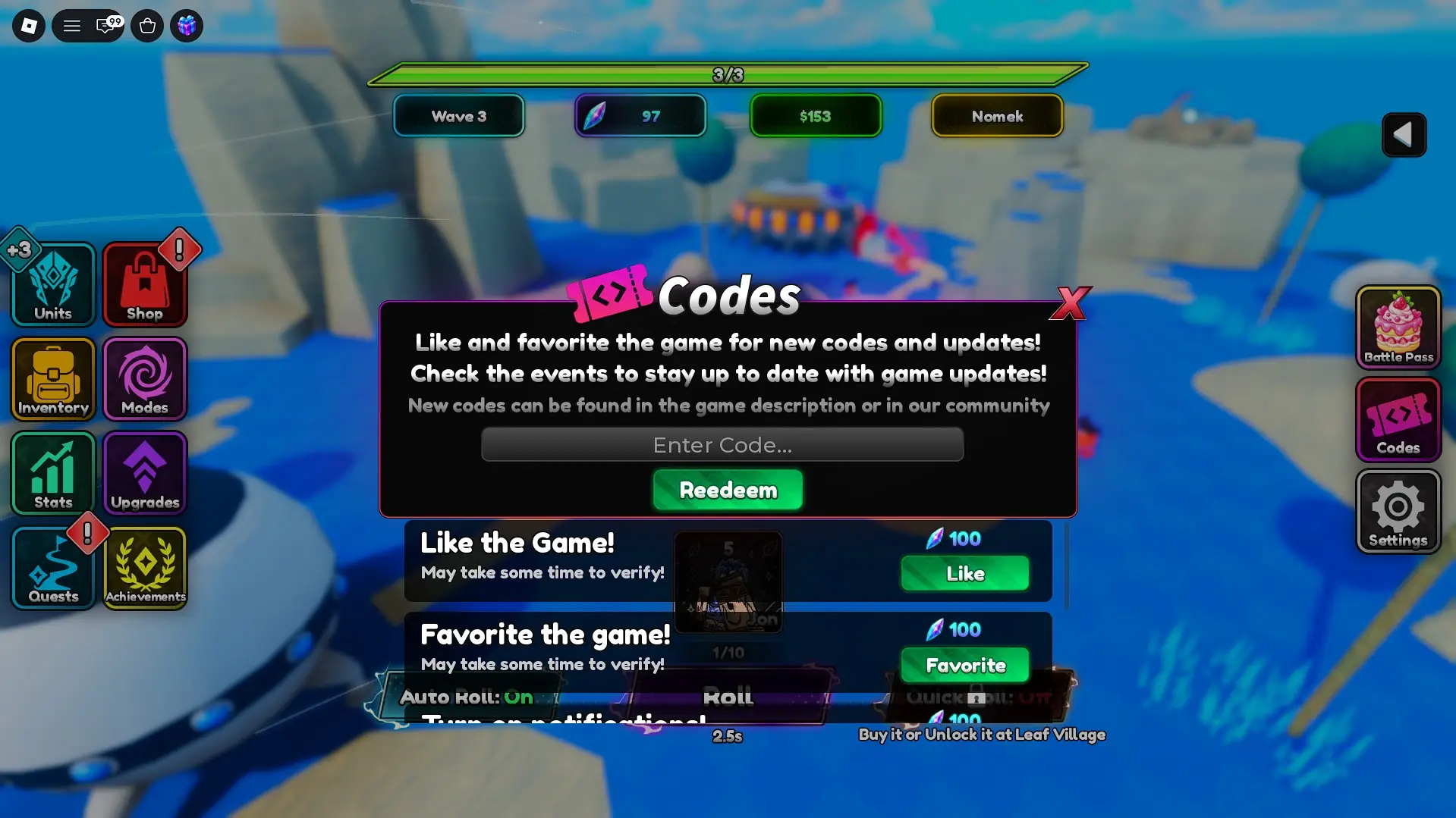 Anime RNG Defense Codes (August 2026) – Free Rewards!