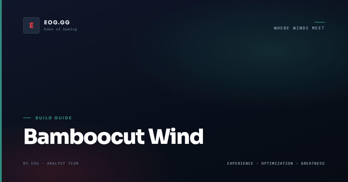 Bamboocut Wind Build Guide: Maximize Your Rope Dart Damage