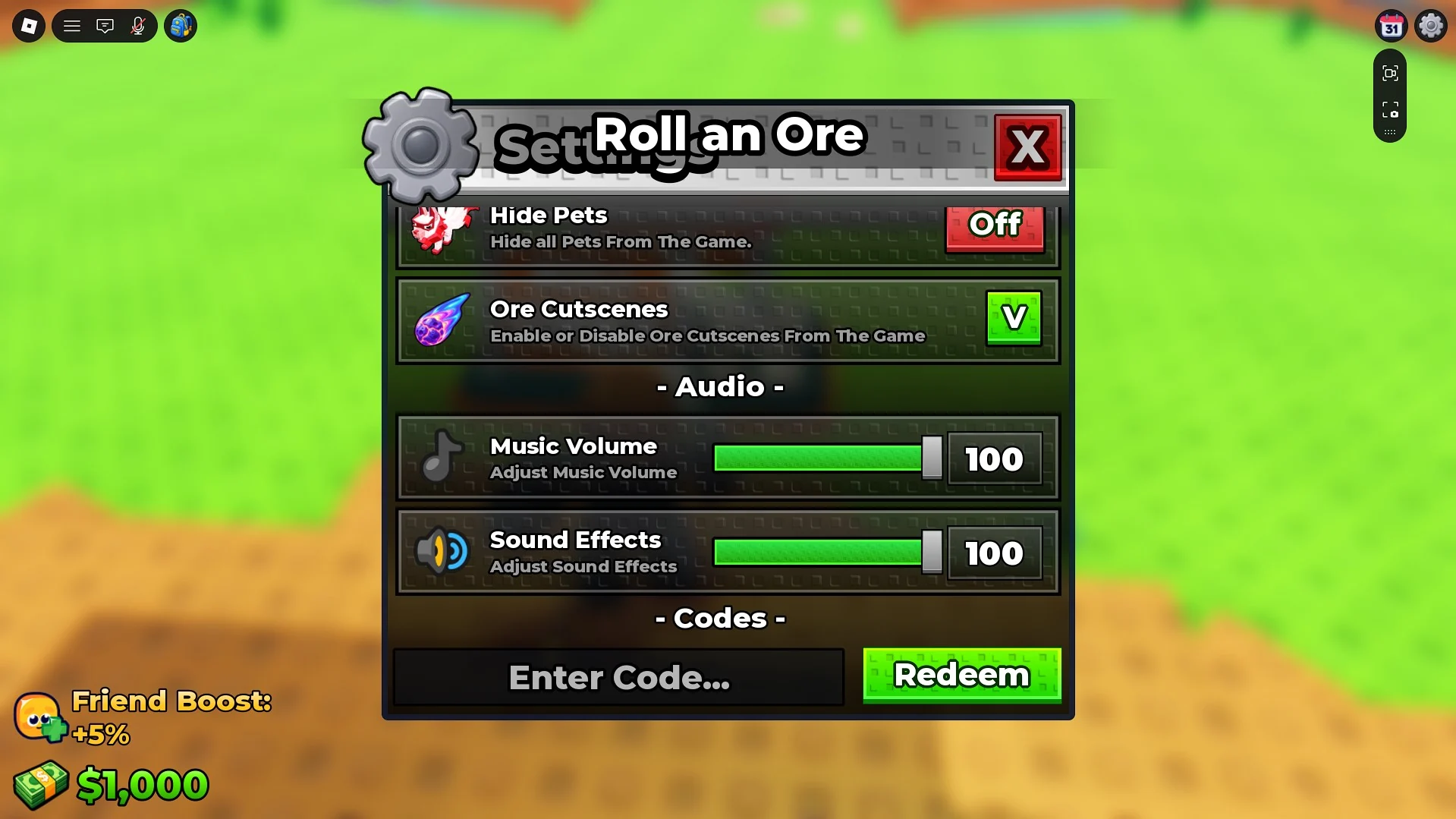 Sell Ores Codes (September 2026): Free Rewards & How to Redeem
