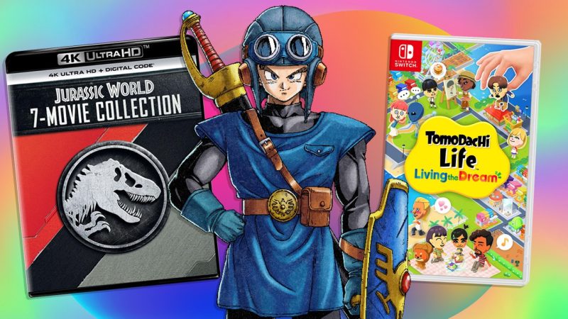 Weekend Deals: Dragon Quest I & II Remake, Jurassic Park 4K, and More