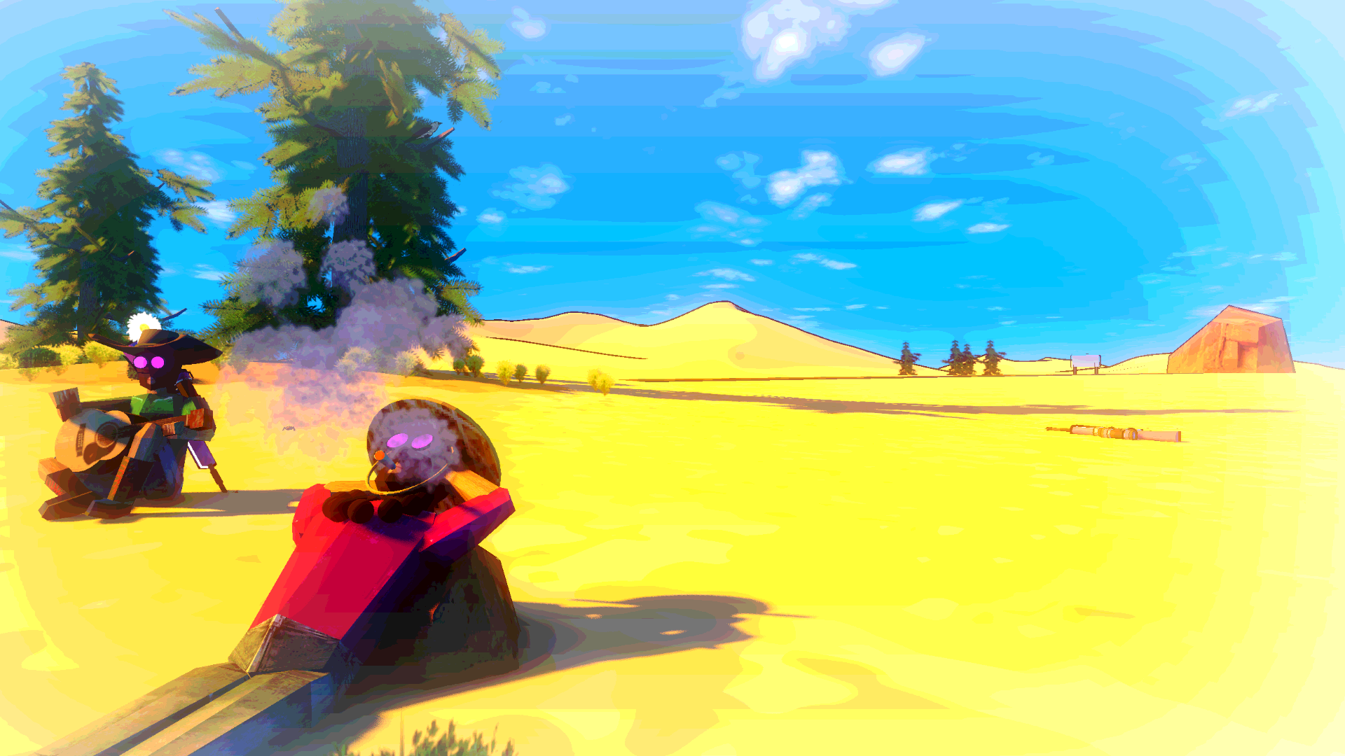 Desert Speedrunning FPS Beautiful Freaks Revealed