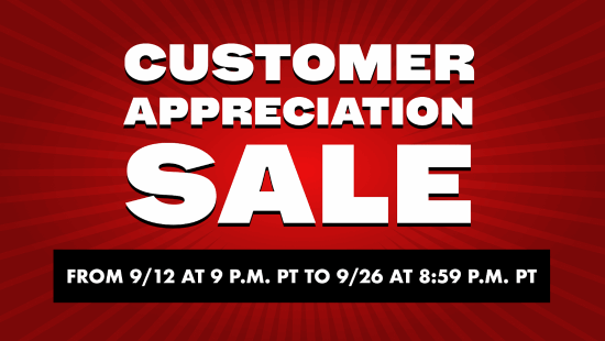 Nintendo's Huge Customer Appreciation Sale Starts Sept 13