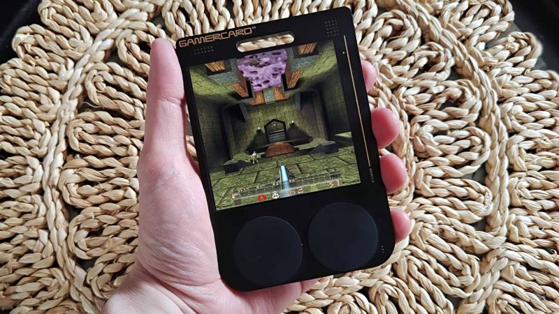 Gamercard Review: A ZX Spectrum-Inspired Handheld That's Purely PCB