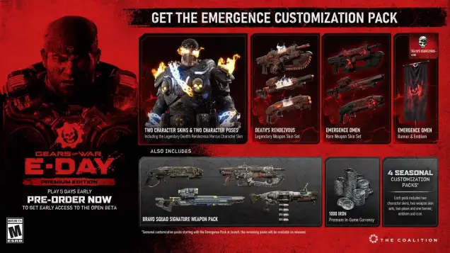 Gears of War: E-Day Is Coming to Steam