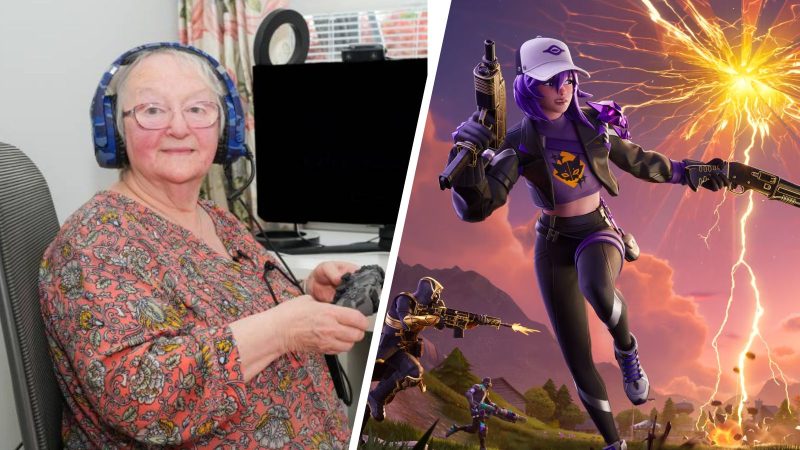 78-Year-Old Gran Becomes Oldest Female Fortnite Streamer