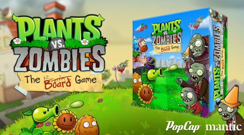 Plants vs. Zombies Board Game Hits Kickstarter Oct 14