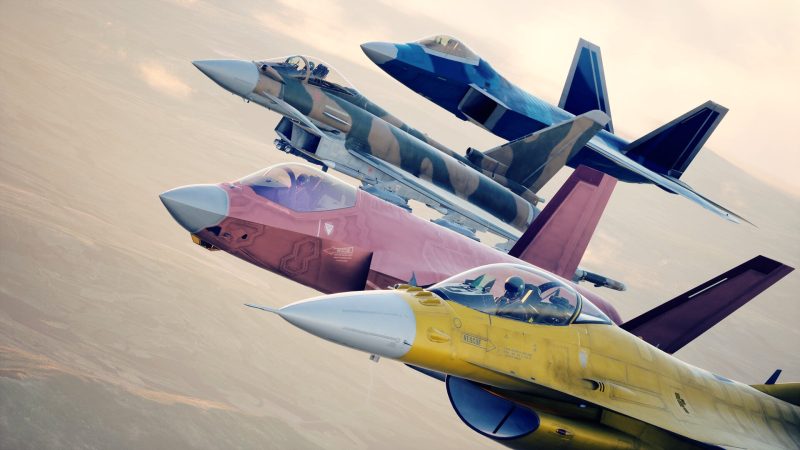 Ace Combat 8 Multiplayer: 100-Player Skies and Custom Jets