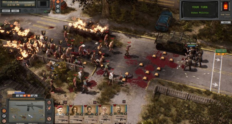 Urban Strife 1.0 Is Here: Zombie Tactical RPG Leaves Early Access
