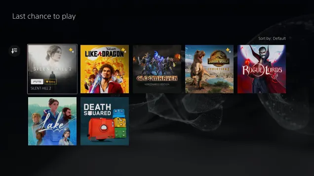 PS Plus Losing 7 Games Soon: Silent Hill 2 & Yakuza Leaving