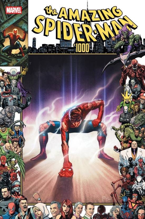Spider-Man #1000 Cover Sparks One Piece Gear 2 Comparison