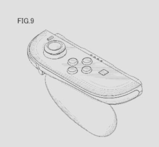 Nintendo Patent Leak Reveals Joy-Con 2 With Built-In Grips
