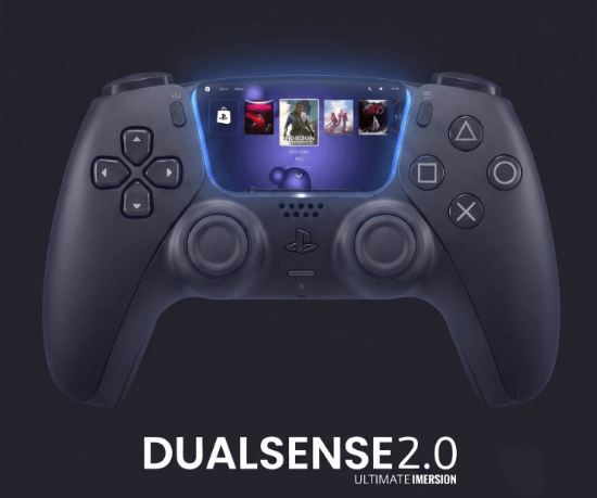 Sony's Next DualSense Could Get a Touchscreen, Shape-Shifting Grips and NFC Payments