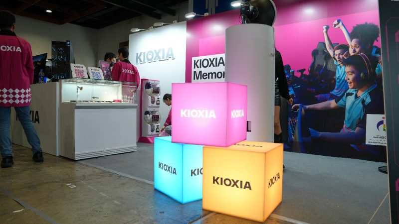 KIOXIA Brings Game Challenges, AI Photo Booth to WirForce 2025