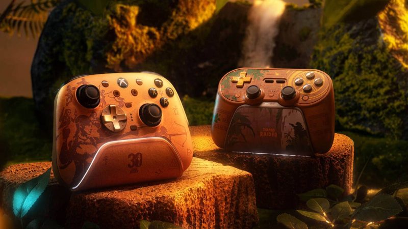 8BitDo's Tomb Raider Controllers Are Pure Gold