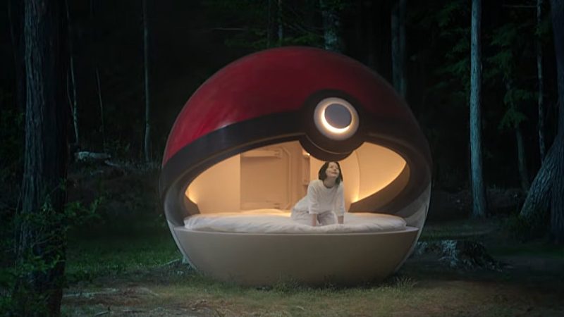 Sleep Inside a Real Pokéball in Japan? Yes, It's Happening