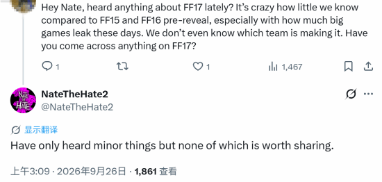 Final Fantasy 17 Rumors Swirl as Insider Speaks Out