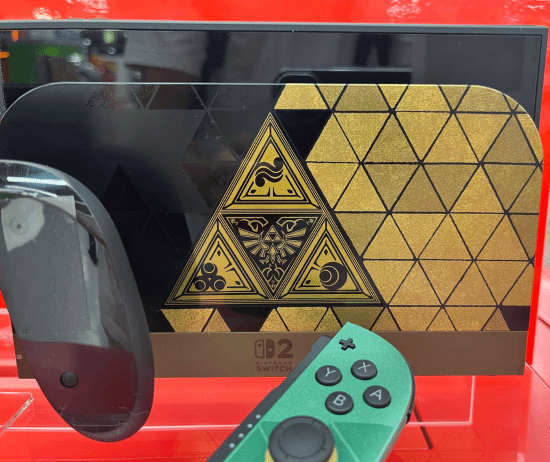Zelda 40th Anniversary Switch 2 Console Looks Like a Work of Art