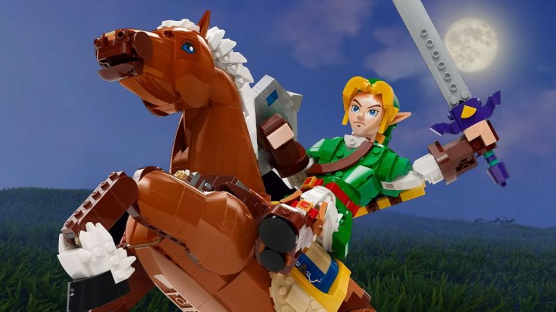 Link and Epona Ride Into LEGO Zelda: New Ocarina of Time Set
