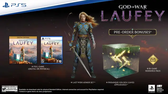 God of War Laufey Preorders Start Sept 29: Every Edition Revealed