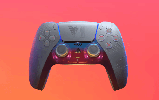 TGA Shows Off GTA 6 PS5 DualSense Controller in Black and White
