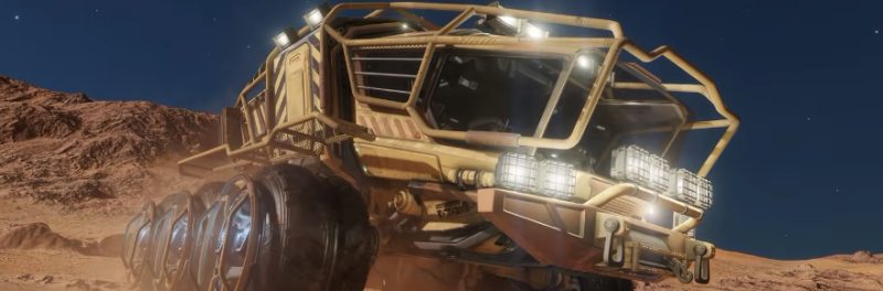 Elite Dangerous' New Update Adds Surface Mining and the Rhino Vehicle