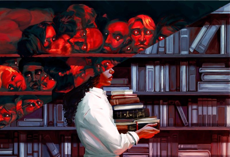 Something is Wrong With the Library: A Gory Twist on Tidying Games