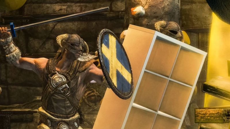 IKEA Made an Official Skyrim Mod and It's Glorious