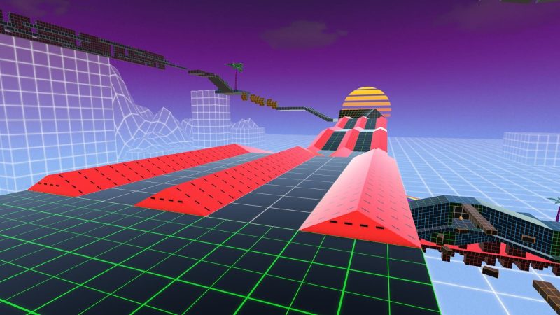 GetHigh.EXE Is Free on Epic Games Store: Grab This Neon Parkour Climb