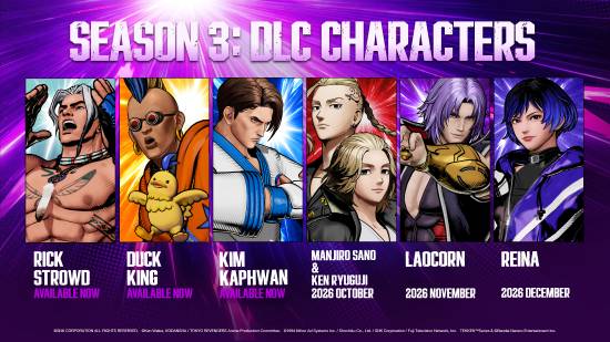 Fatal Fury: City of the Wolves Adds Tekken's Reina as Final Season 3 DLC Fighter
