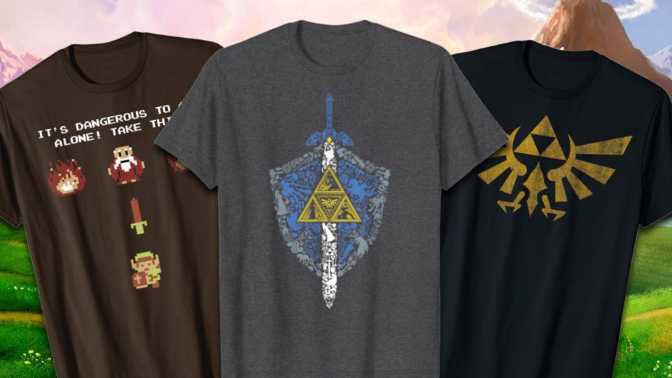 Zelda T-Shirts Slashed to $16.99 for Prime Members