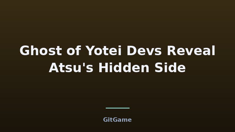 What Ghost of Yotei's Complete Edition Means for Atsu