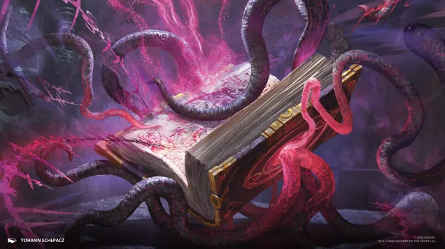 Marvel's Darkhold Destiny: MTG's First 2027 Universes Beyond Set Revealed at NYCC