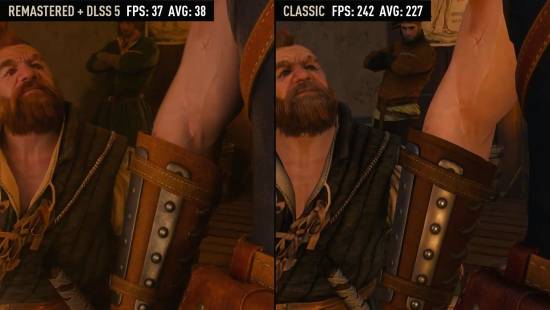 Witcher 3 Remastered DLSS 5 Test: Sharper Skin, Halved FPS