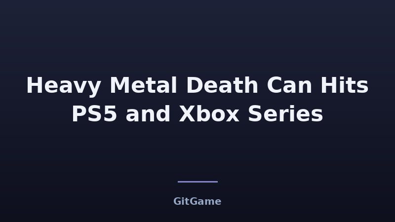 What Heavy Metal Death Can's Launch Means for Horror Fans