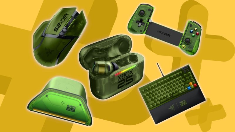Xbox 25th Anniversary: Translucent Green Gear You Can Actually Buy