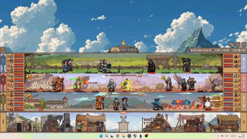 Steam桌面RPG《幻想放置遠征隊》首發極度好評銷量破萬 三隊同步掛機冒險