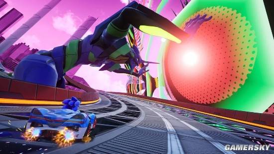 Sonic Racing CrossWorlds Season 2 Hands-On: EVA and Godzilla Collide