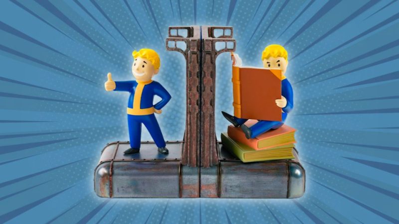 Officially Licensed Fallout Bookends Are Up for Preorder for a Whoppin