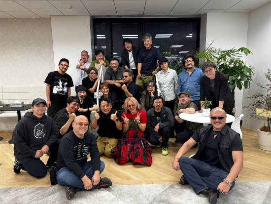 Harada's VS Studio Party Draws Gaming Legends Until 2AM