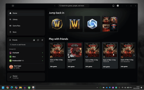 Microsoft's New Xbox App for PC Looks Like a Console