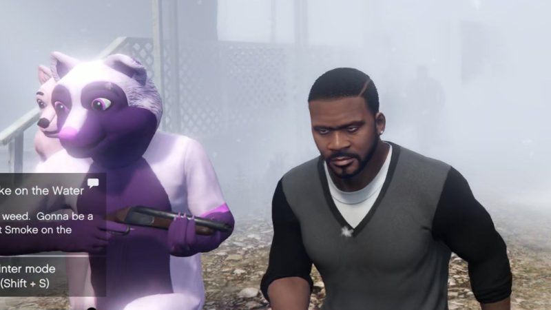 I have added roving bands of militant furries to Grand Theft Auto 5
