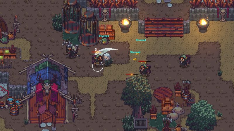 暗黑风星露谷《余烬之镇》Steam新品节免费试玩，存档可继承