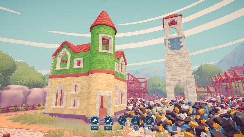 整理建造新作《Brick by Brick》把散落磚塊逐步拼成建築10月15日推出