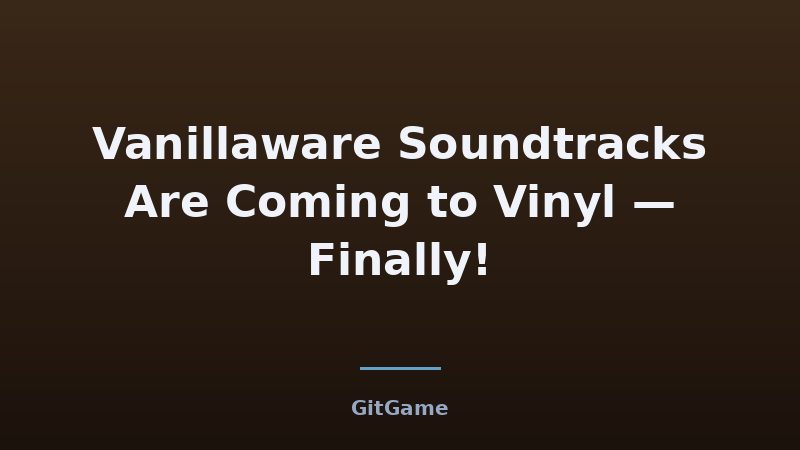 Vanillaware Soundtracks Are Coming to Vinyl — Finally!