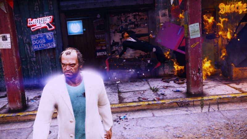 I don't know what Rick and Morty's about but I have turned GTA 5 into 