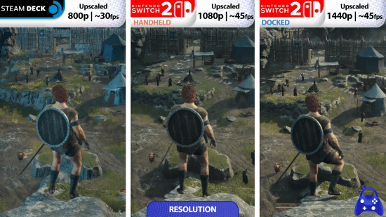Dragon's Dogma 2 DLC Face-Off: Switch 2 vs Steam Deck Compared